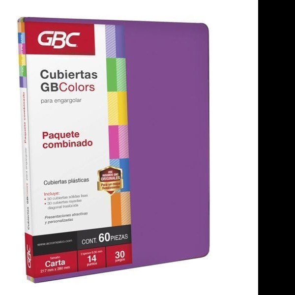 CUBIERTA CTA. ESTR Y LISA GBCOLORS P3280 PAQ.C30 JGS. E.8